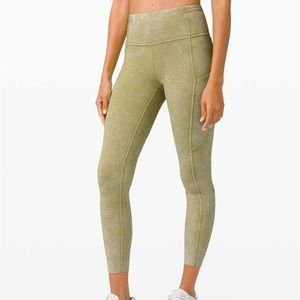 Lululemon Fast and Free High Rise Tight 25" *Ice Dye